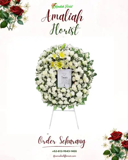 Krans Bunga Duka Urimessing